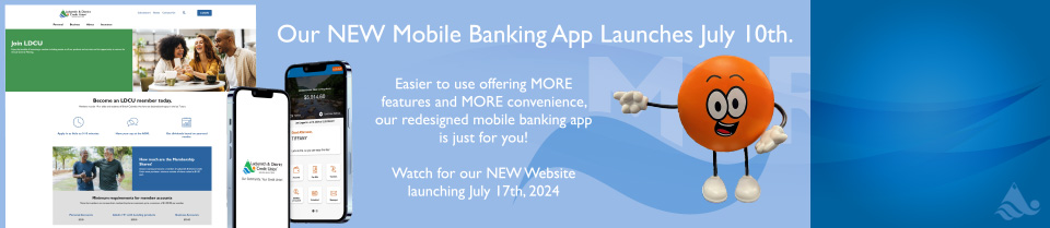 New Mobile Banking and Website